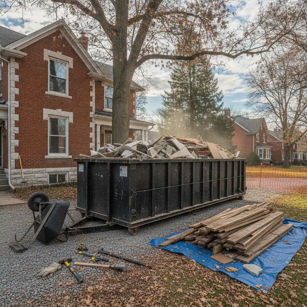 Renovation & Construction Debris Bin Rental